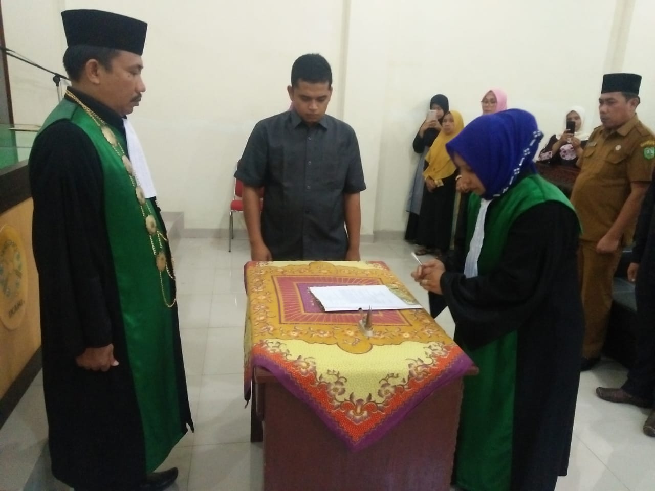 pengambilan sumpah jabatan hakim nurlaini3