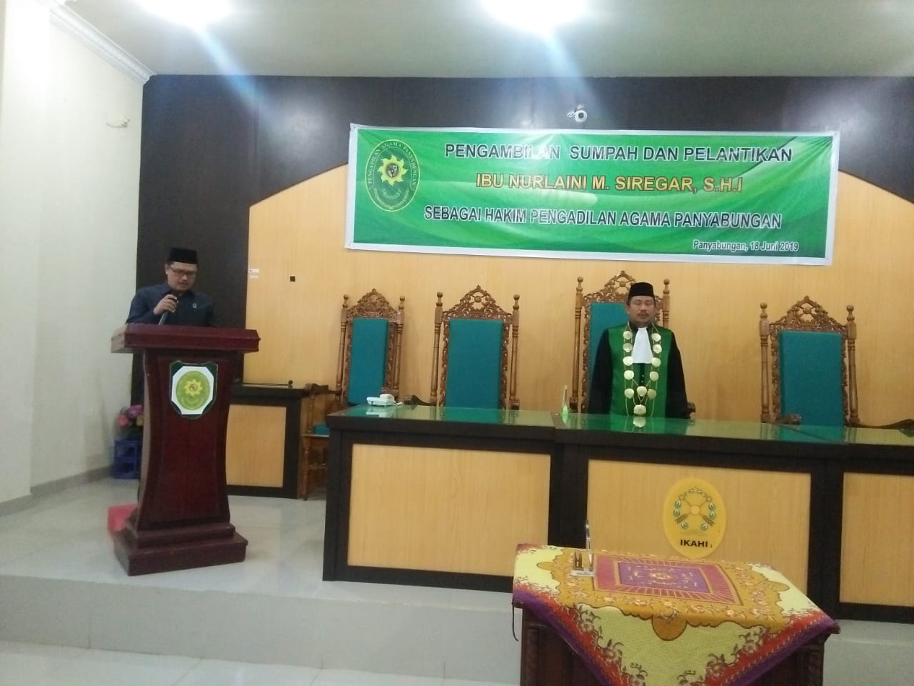 pengambilan sumpah jabatan hakim nurlaini6